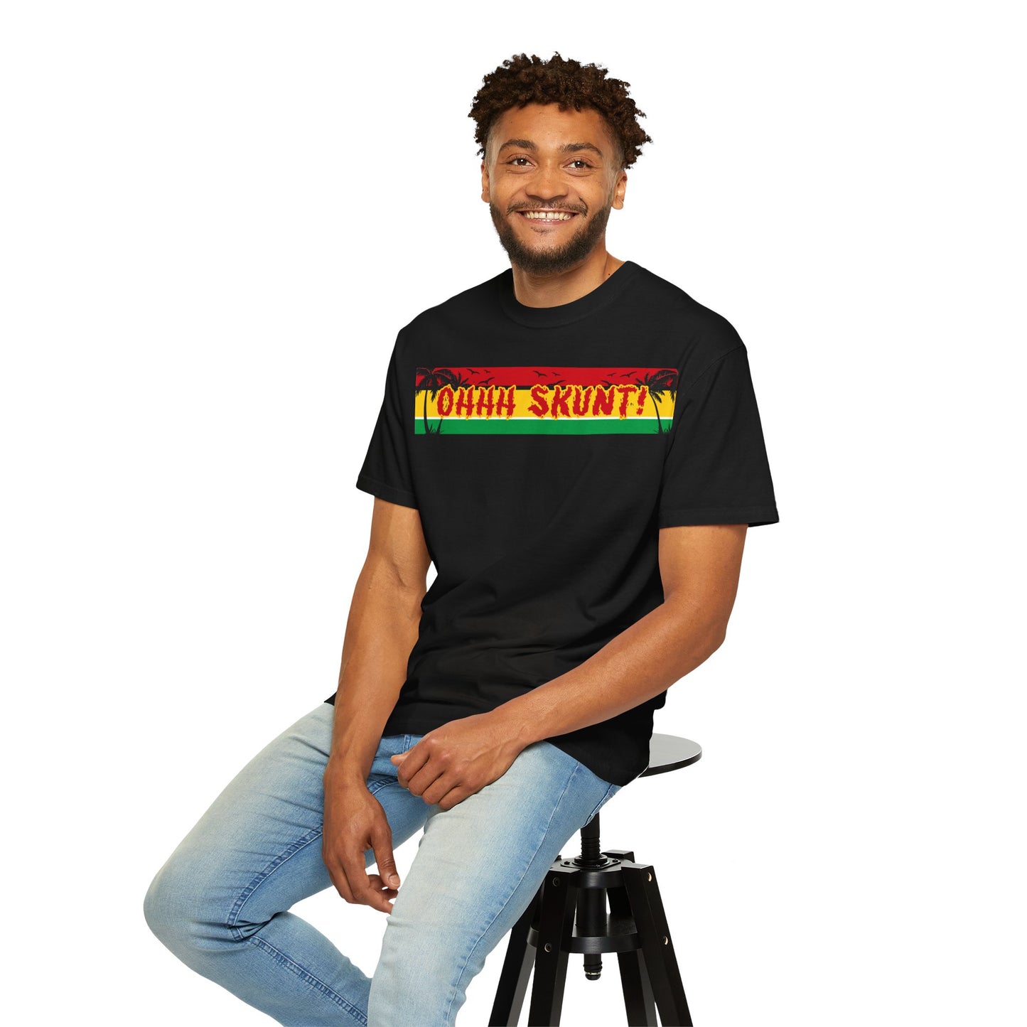 Ohhh Skunt Long Logo Tee